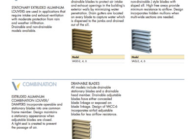 Venco Dampers & Louvers Page 3